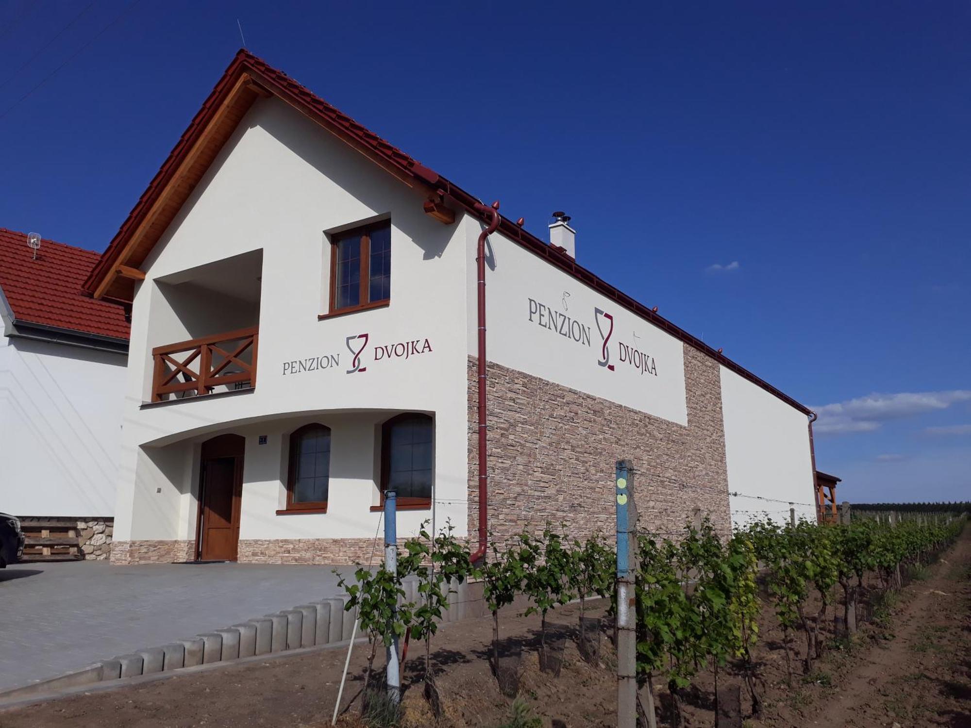 Penzion Dvojka Velké Bílovice Kültér fotó